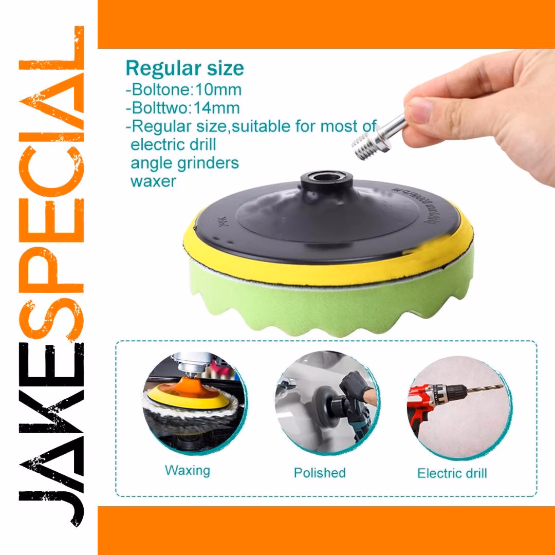11PCS Polishing Pad Set for Car Polishers - Image 4