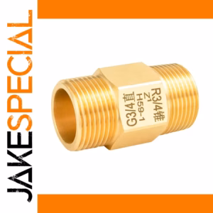 Brass Joint Fitting Male BSPP to BSPT 3/4"