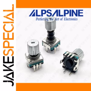 2 PCS ALPS EC11E152U402 Encoders with Locking Mechanism