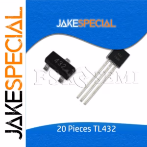 20PCS TL432 Zener Diodes SOT23 TO-92 Set