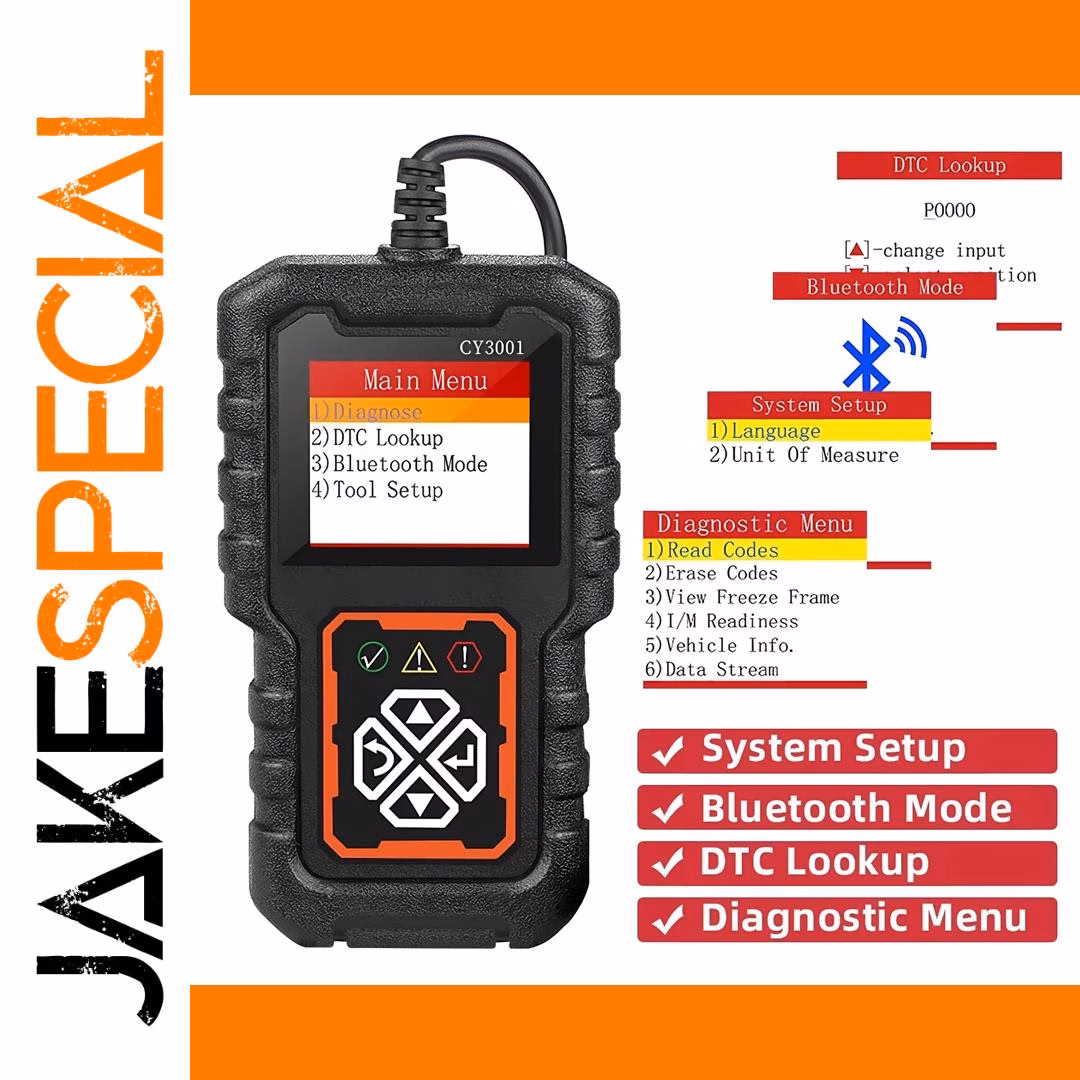 USB OBD2/EOBD Car Diagnostic Tool Scanner - Image 3