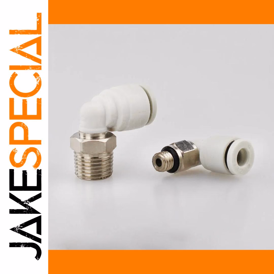 Elbow Pneumatic Air Fitting BSP Male Thread - Image 6