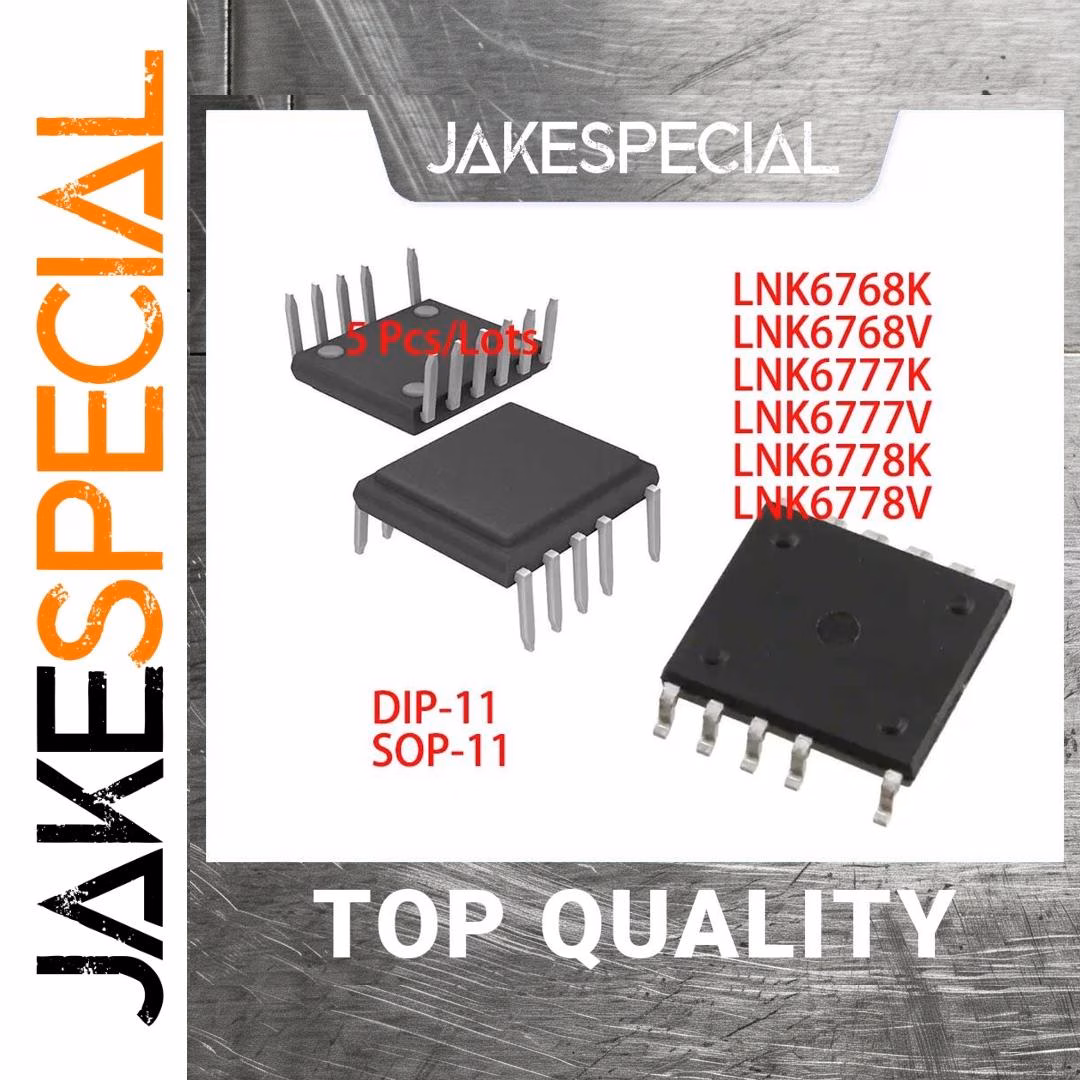 5 PCS IC Chipset Collection for Electronic Projects