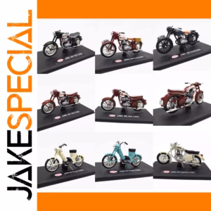 1/18 Scale Jawa Motorcycle Model Diecast Replica