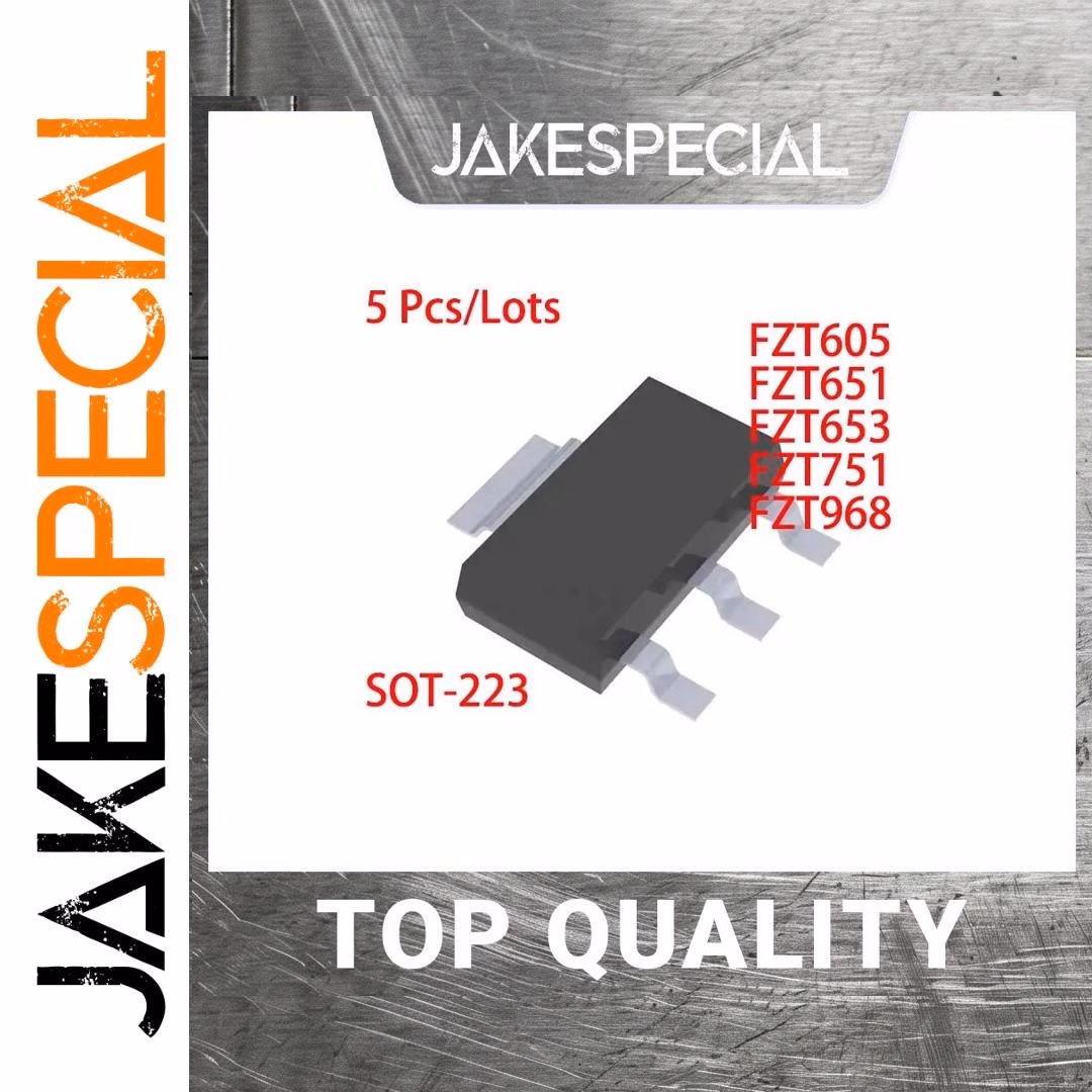 5 PCS SOT-223 NPN Transistor Set