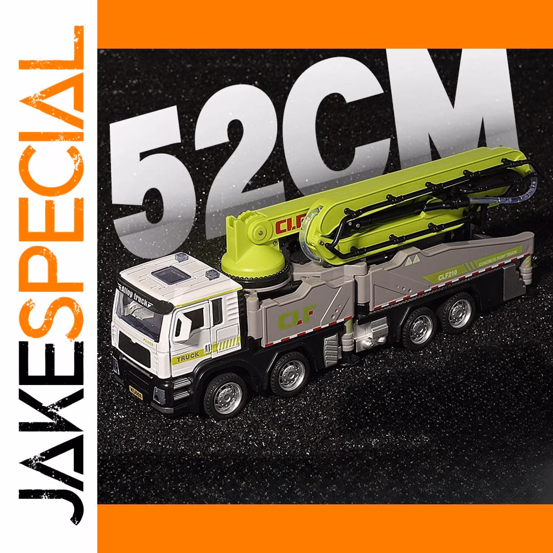 1/32 Concrete Pump Truck Model with Articulated Arm - Image 7