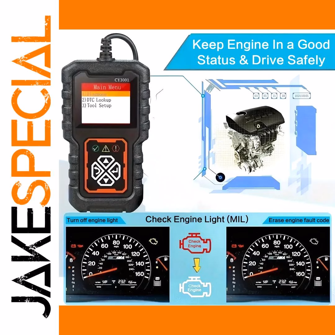 USB OBD2/EOBD Car Diagnostic Tool Scanner - Image 6