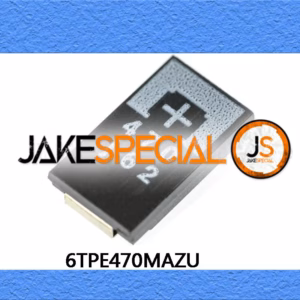 6TPE470MAZU Tantalum Capacitor 6.3V 470µF 10-100PCS