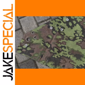 WWII German Oakleaf Camo Reversible Tent