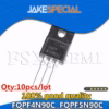 10PCS FQPF4N90C N-Channel MOSFET TO-220F