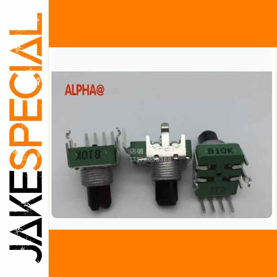 RK11K Potentiometer B10K 1pcs 13mm Shaft - Image 2