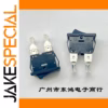 SDDJE-2 Boat-Type Switch 10A 4-Pin 15mm x 21mm