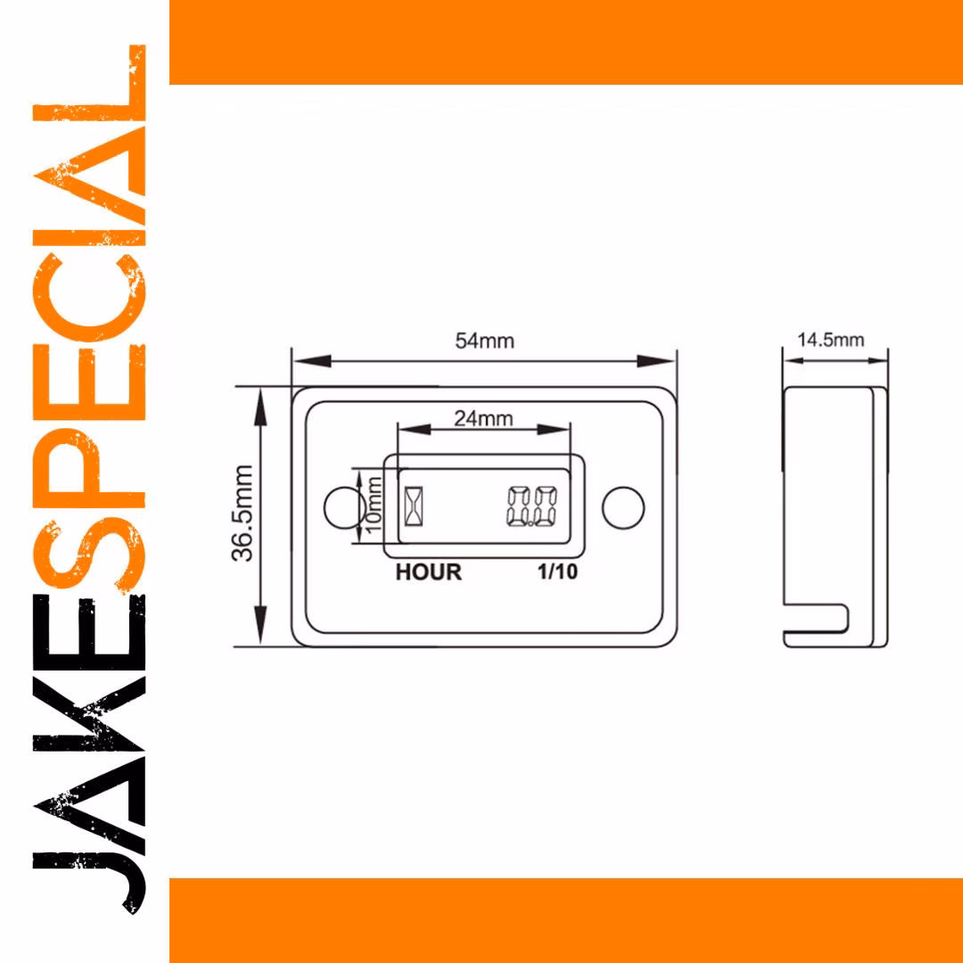 Waterproof Hour Meter for Gas Engine Vehicles - Image 5