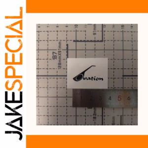 3-Piece Ovation Waterslide Headstock Decals