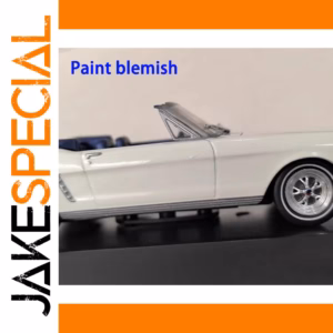 1965 Mustang Diecast Model Scale 1:43 White