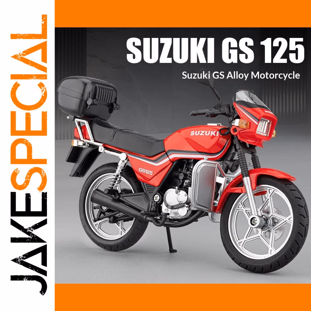 1/12 Scale Die-Cast GS125 Motorcycle Model