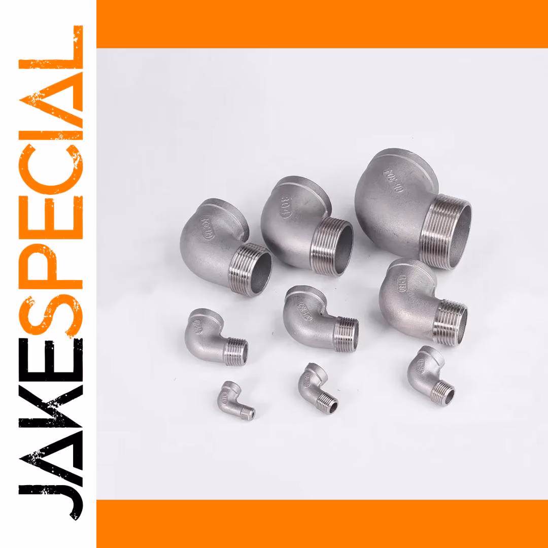 90-Degree Elbow Stainless Steel Plumbing Fitting - Image 3