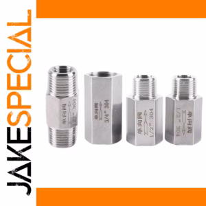 304 Stainless Steel Check Valve 1/8" to 1" Sizes