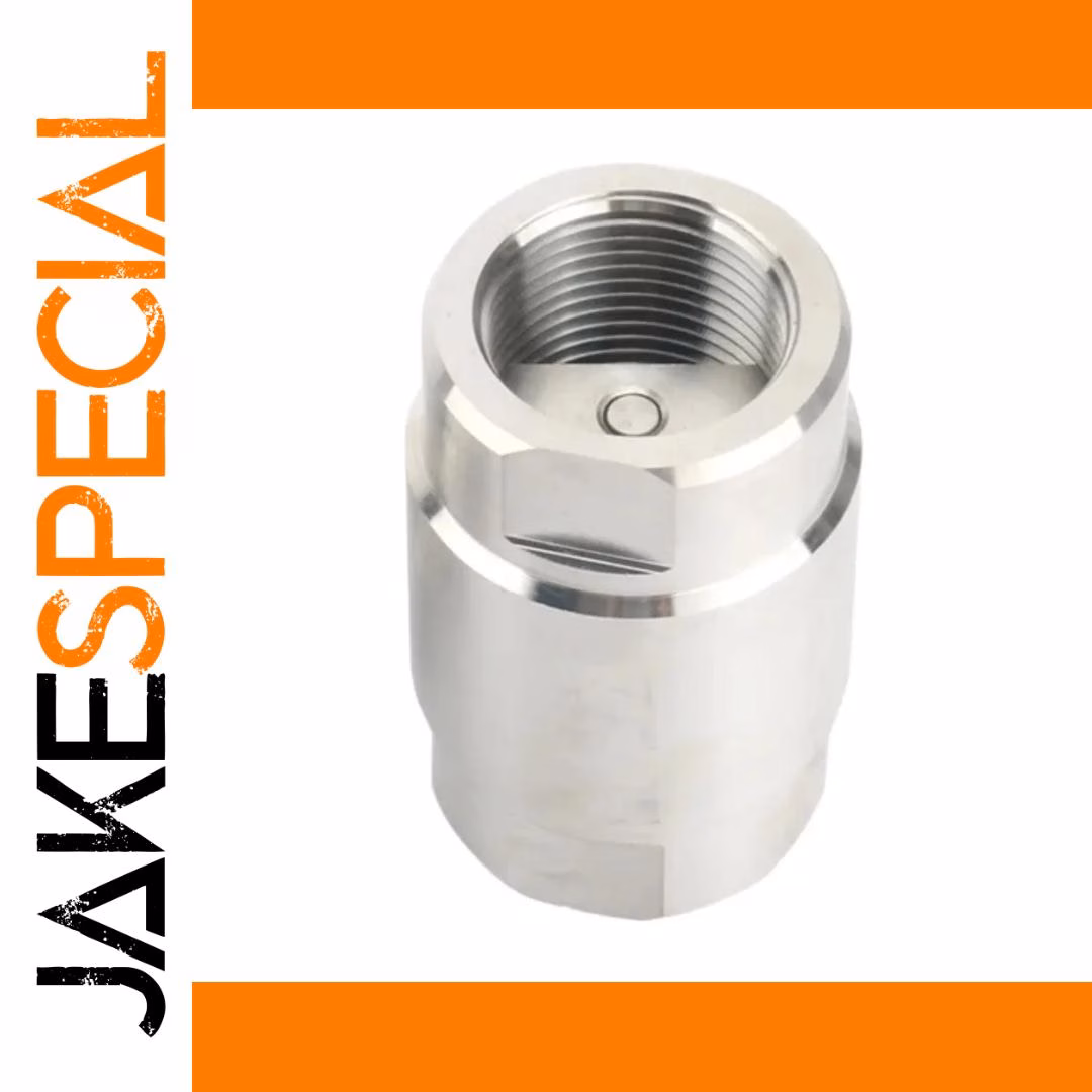 High-Pressure Check Valve Stainless Steel BSP