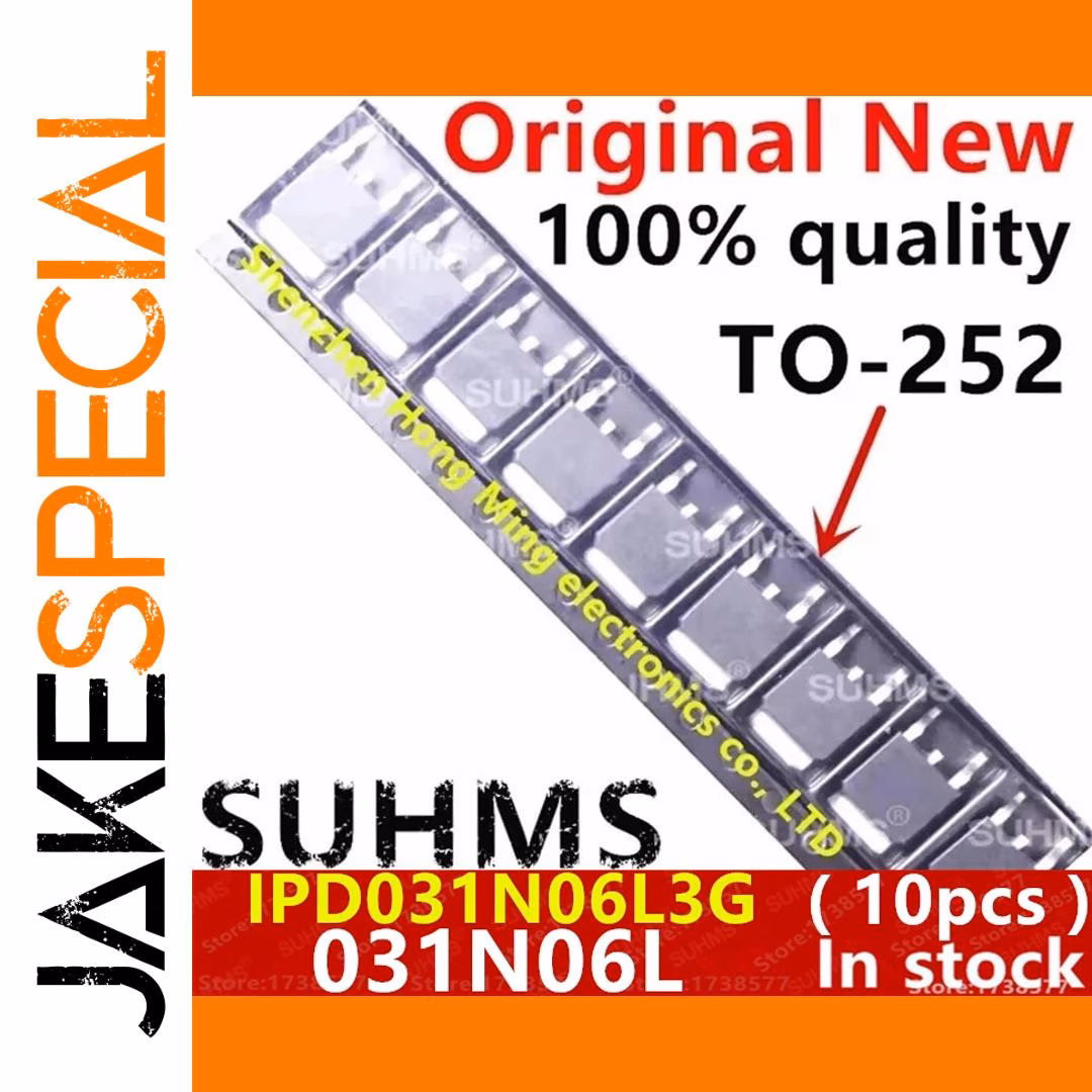 10PCS IPD031N06L3G TO-252 Chipset Set