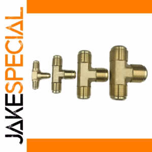 Brass Tee Connector for Air Conditioning Systems