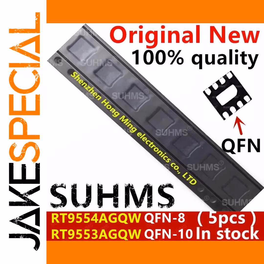 Drive ICs Set 5PCS RT9554A RT9553A QFN Packages