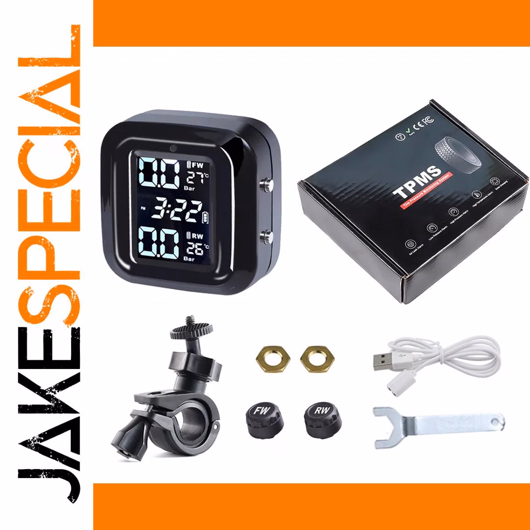 Motorcycle Tire Pressure Monitoring System TPMS - Image 3