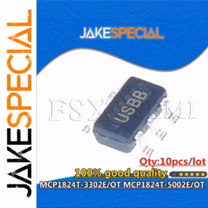 MCP1824T-3302E/OT Voltage Regulators 10PCS SOT23-5