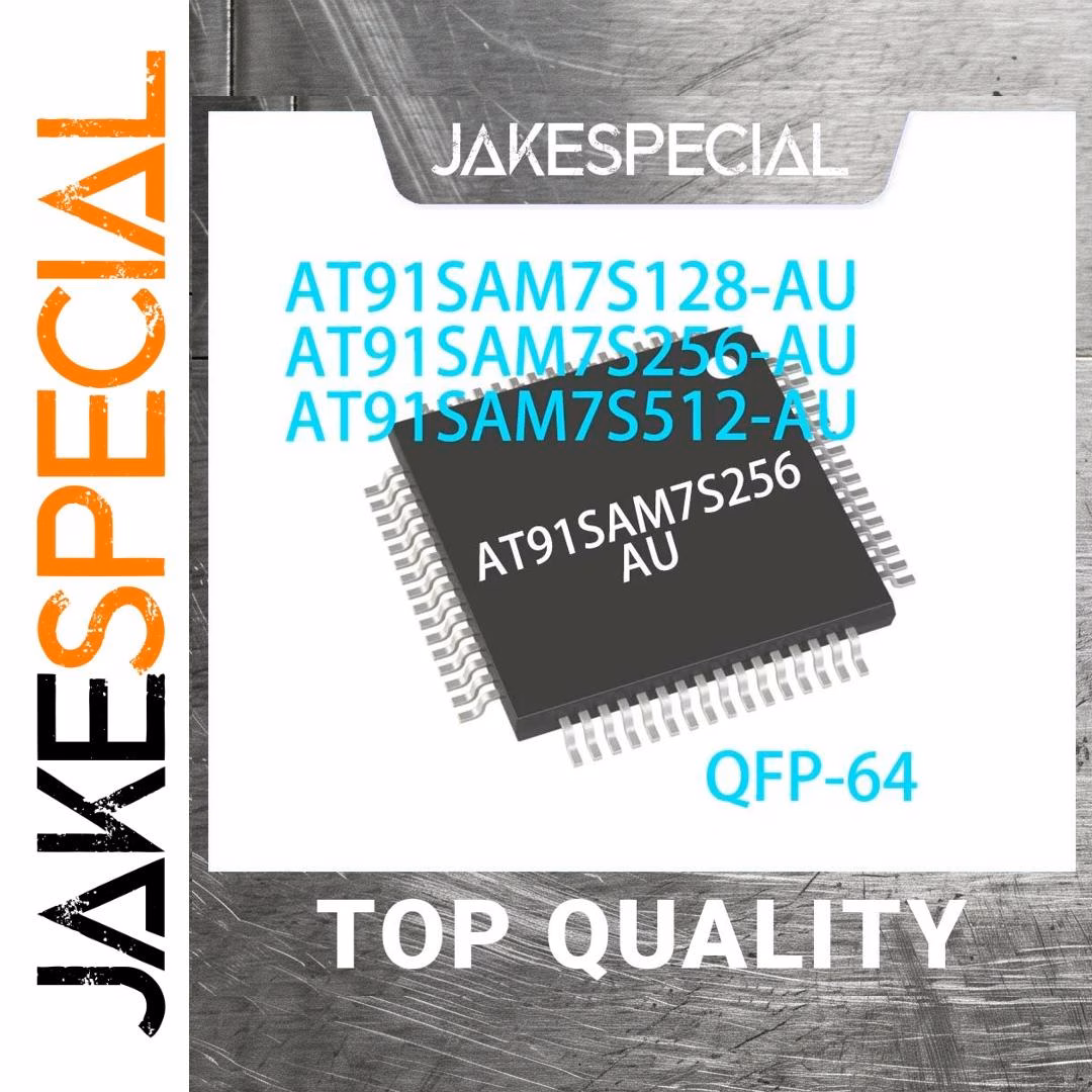 AT91SAM7S128-AU Integrated Circuit Chipset QFP-64
