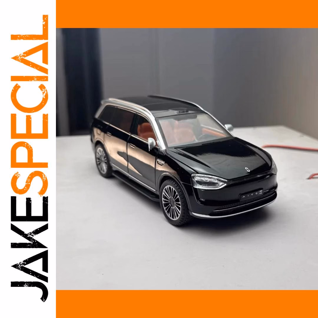 1:24 Scale M9 Alloy New Energy Vehicle Model - Image 5