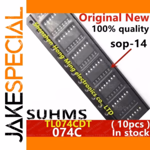 TL074CDT Pack of 10 Voltage Regulators SOP-14