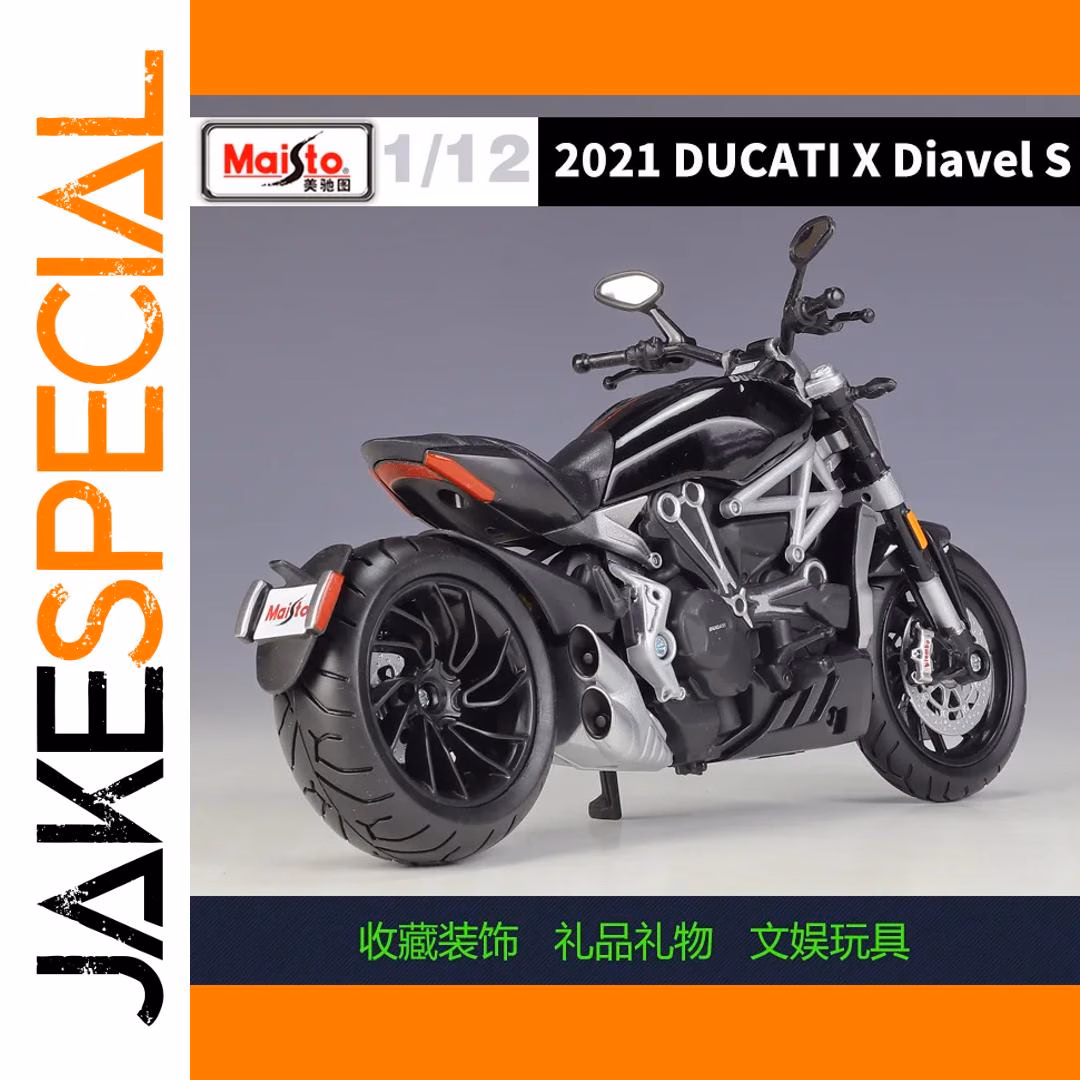 1:12 Scale Ducati 2021 X Diavel S Model - Image 3