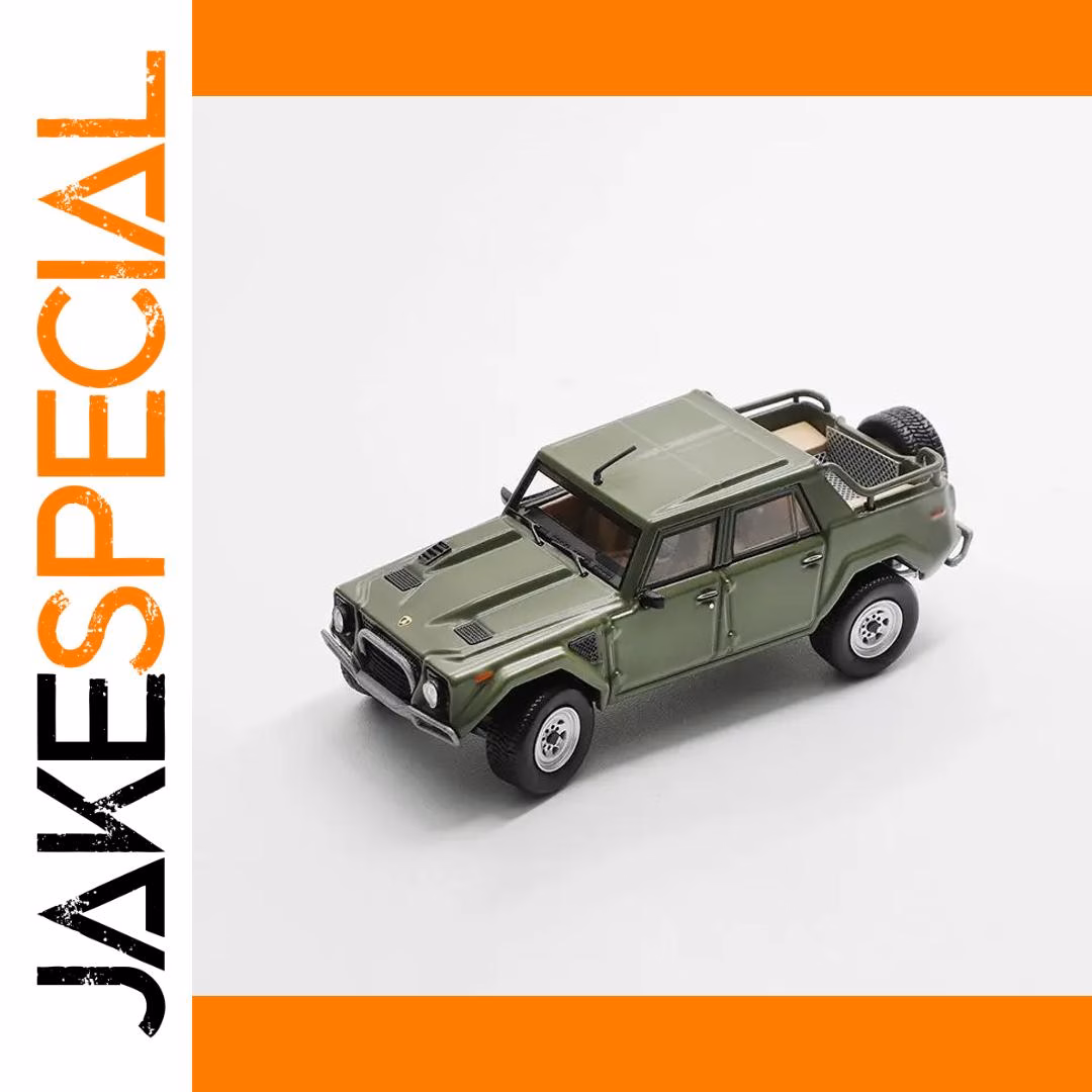 Lamborghini LM002 Diecast Model 1:64 Scale Red - Image 6