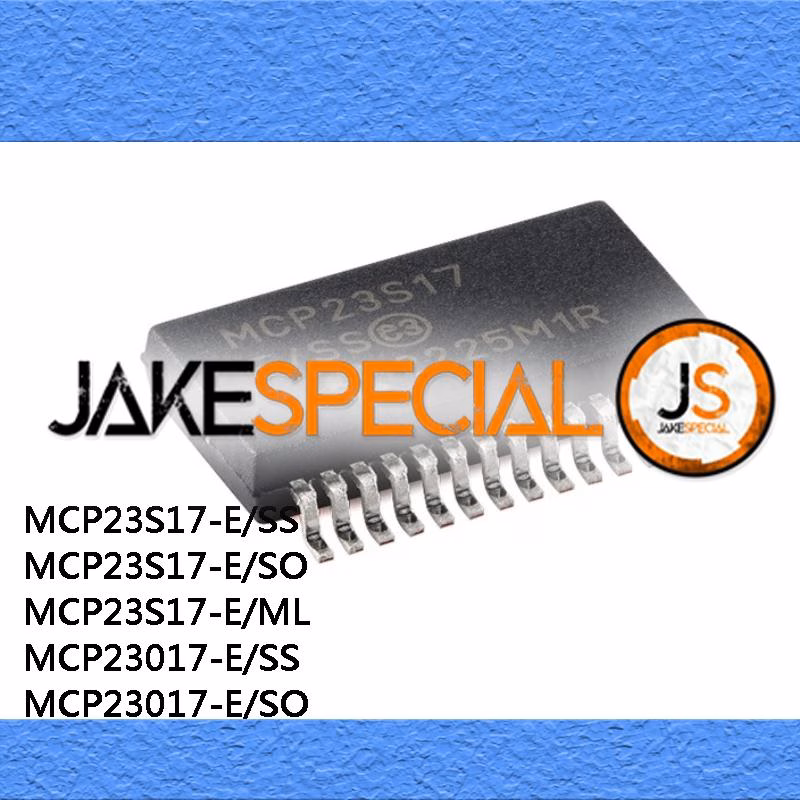5PCS MCP23S17 and MCP23017 IC Chip Set