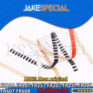 20PCS Fast Recovery Diodes Set FR104 FR608