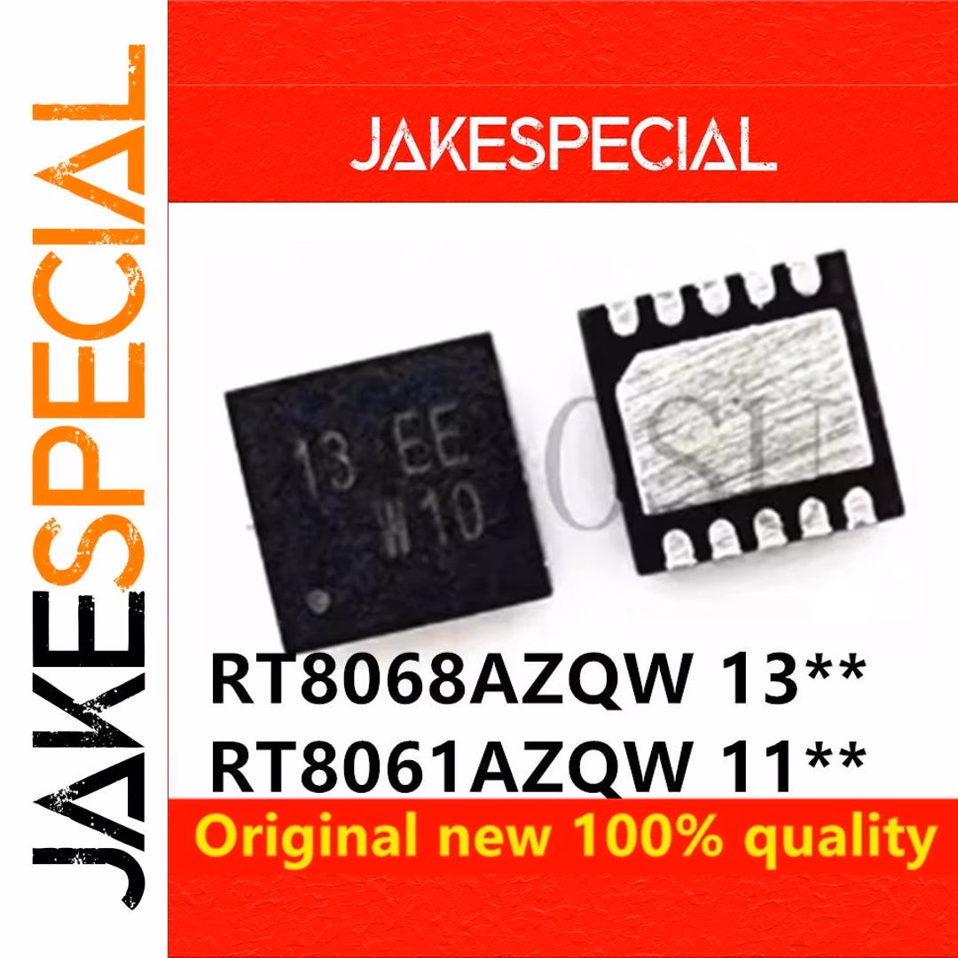 5PCS QFN-10 Drive IC Set RT8068AZQW RT8061AZQW