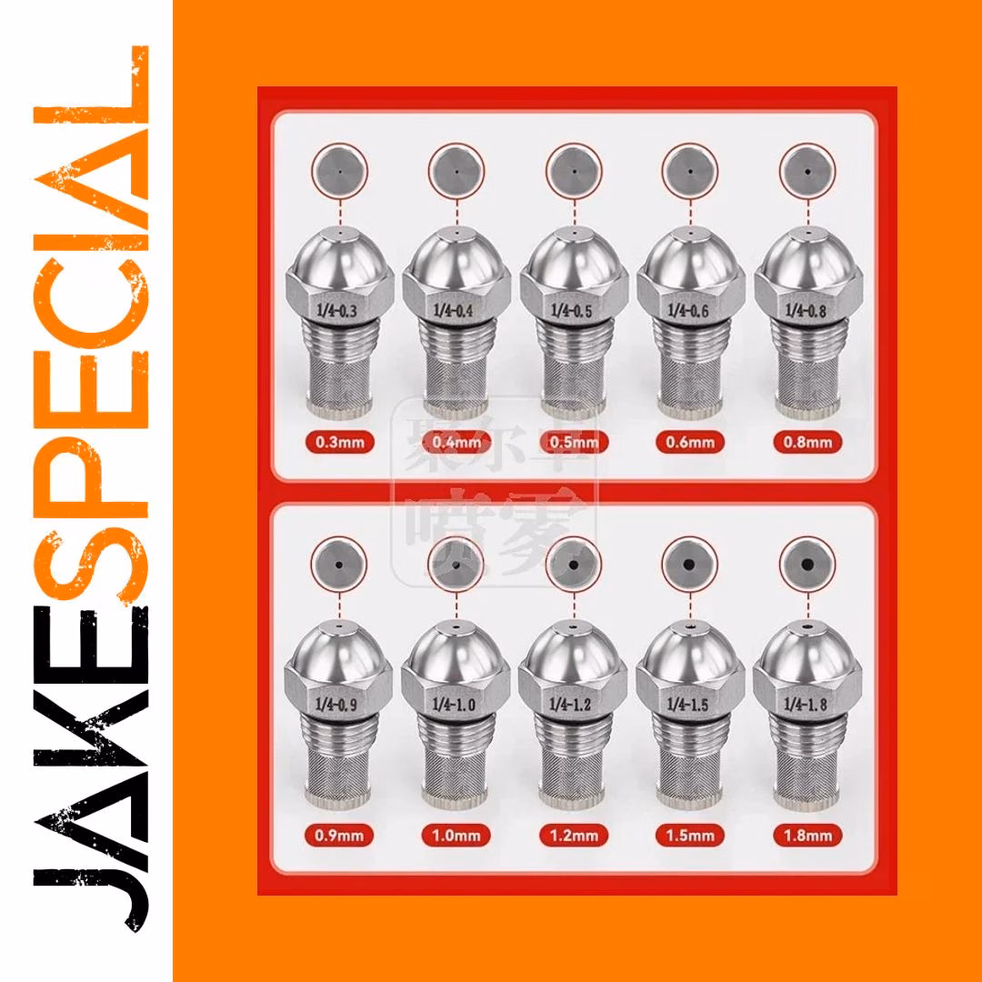 Fine Atomization Nozzle 304 Stainless Steel - Image 4