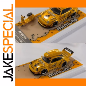 Porsche 964/993 RWB Minion Diecast Model 1:64