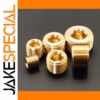 BSPT Male Brass Countersunk End Plug Fitting
