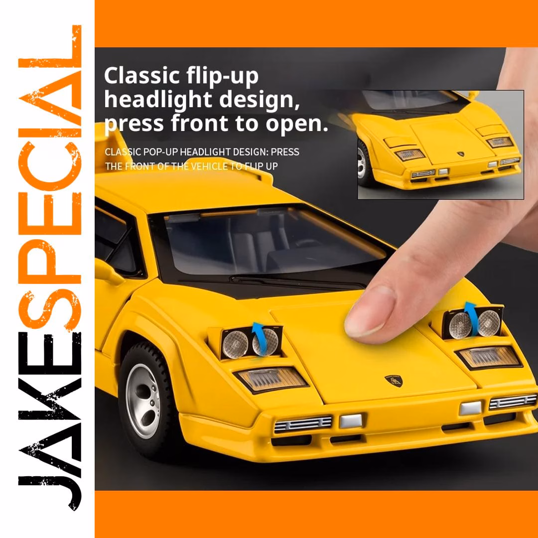 Lamborghini Countach LP500S Die-Cast Model 1/32 – Image 6