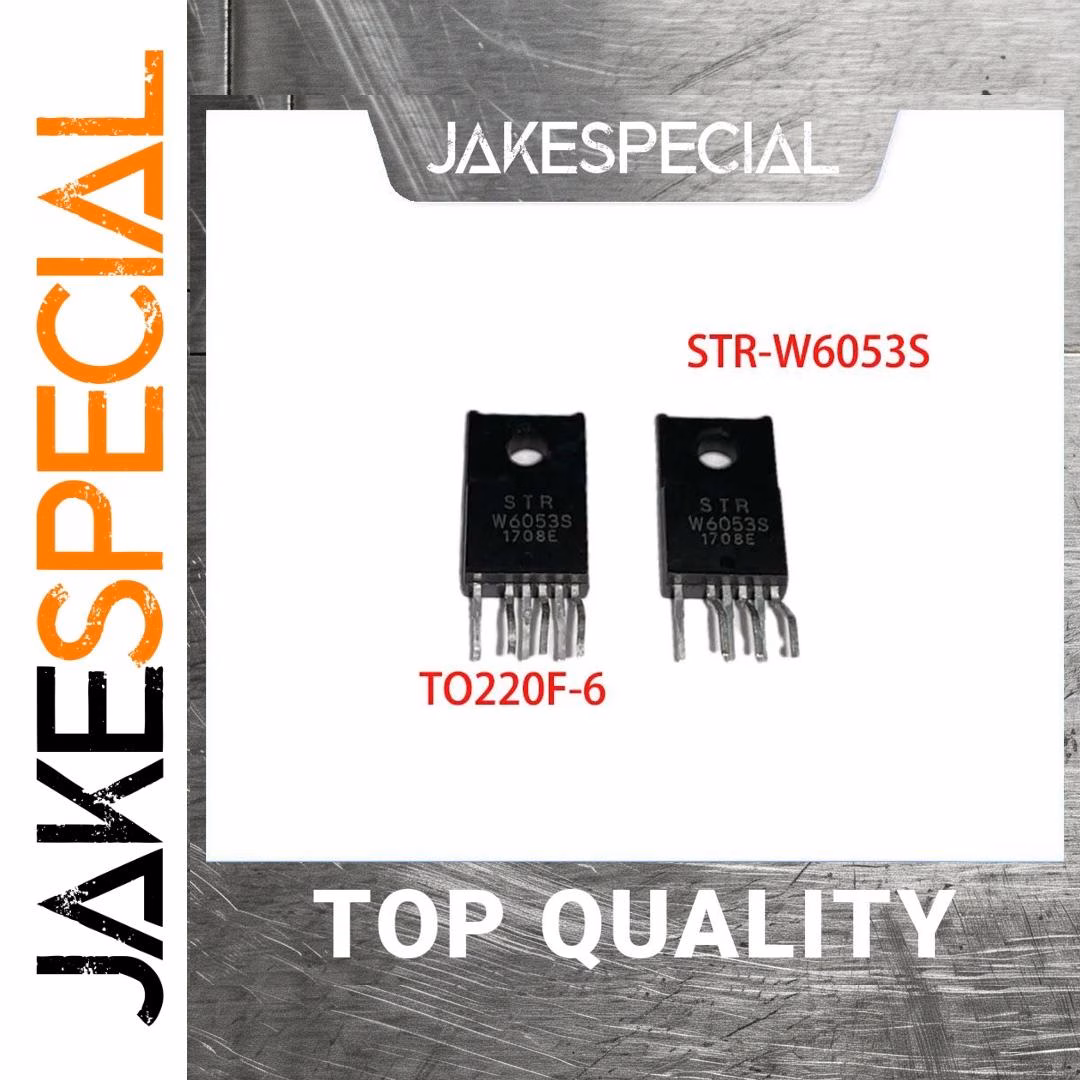 Set of 5 PCS STR-W6053S Integrated Circuits