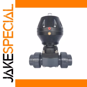 DN15 Pneumatic Diaphragm Valve UPVC Manual Control