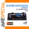 Alpine A525 Formula 1 Diecast Model 1:43