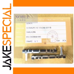 3 PCS 7.5mm A20k Sliding Potentiometers