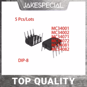 Set of 5 Linear Amplifiers in DIP-8
