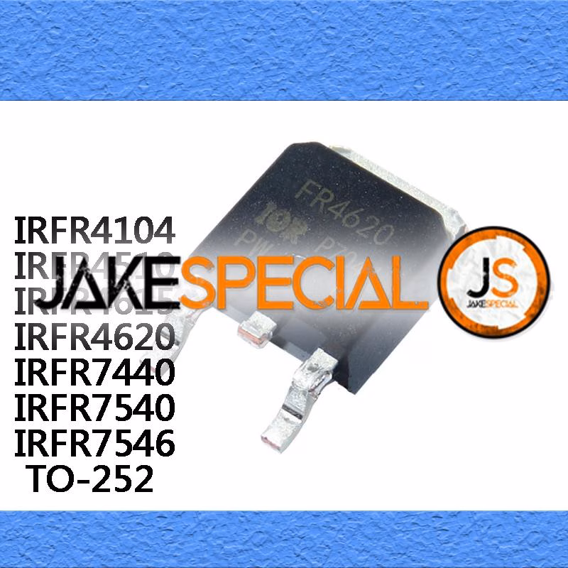 Set of 10 MOSFET Transistors for Voltage Regulation