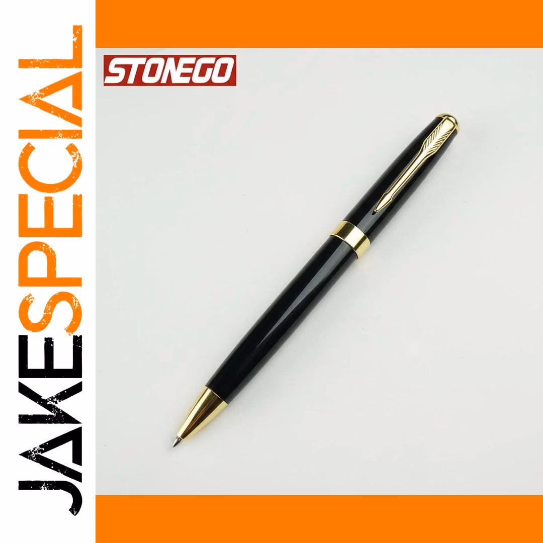Elegant Retractable Stainless Steel Ballpoint Pen - Image 10