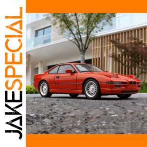 BMW 850CSi E31 1:24 Scale Model Red
