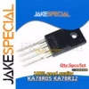 KA78R05 Voltage Regulators 5PCS TO-220F-4