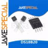 5PCS DS18B20 Temperature Sensors TO-92 MSOP-8